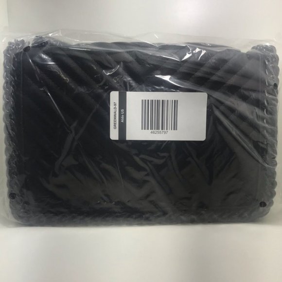 BNWT Aldo Faux Leather Crossbody with metal chain belt Black - Picture 2 of 8